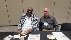 Mr Gooden and Steven Sapia