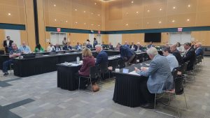 Attendees Getting to Work